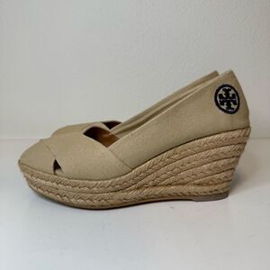Tory Burch Filipa Wedge Espadrille Size 8